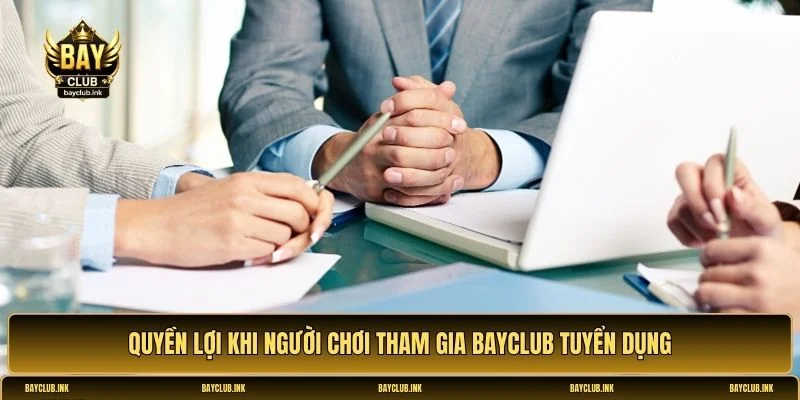 Bayclub tuyển dụng