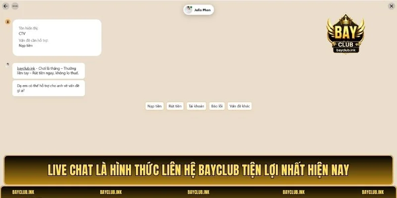 Liên hệ Bayclub
