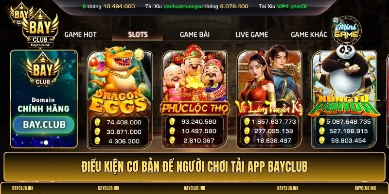 Tải app Bayclub
